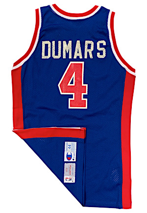 1993-94 Joe Dumars Detroit Pistons Game-Used Jersey