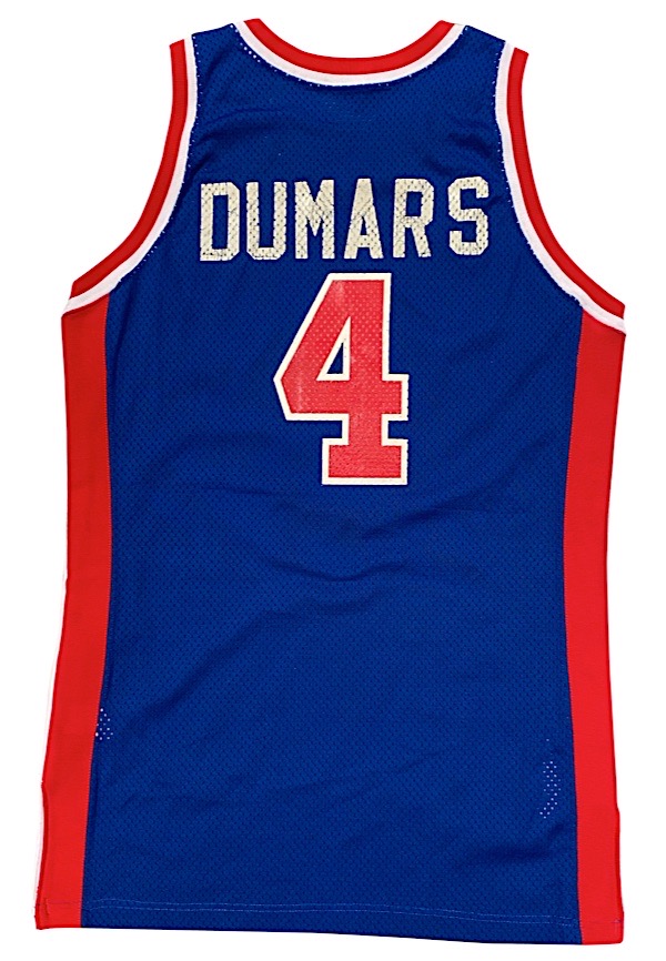 Joe Dumars Signed Detroit Pistons Teal Jersey (JSA COA) 6xAll Star Poi –  Super Sports Center