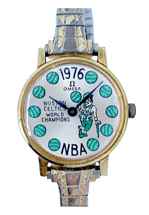 1976 Boston Celtics Championship Watch Gifted To Steve Kuberskis Wife (Kuberski LOA)