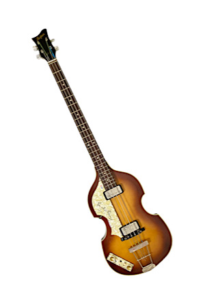 Paul McCartney Autographed Hofner Bass Guitar (PSA/DNA)