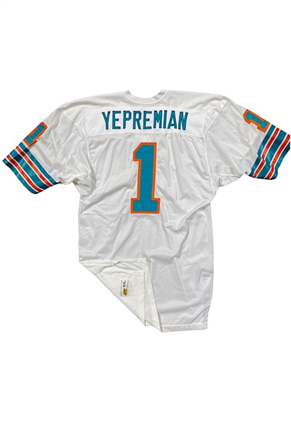 1970s Garo Yepremian Miami Dolphins Team-Issued Jersey