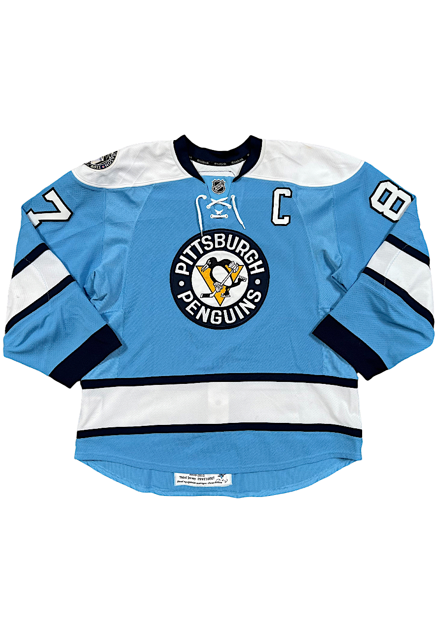 Sidney Crosby Pittsburgh Penguins Blue "1967-1968 Throwback