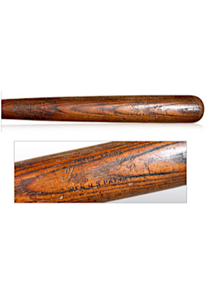 1905 Ty Cobb Detroit Tigers Rookie Vault Marked Game-Used Bat (PSA/DNA GU 10 • Earliest Known & Best In Existence)