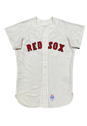 1972 Carl Yastrzemski Boston Red Sox Game-Used Home Flannel Jersey (Graded 10 • Great Wear)