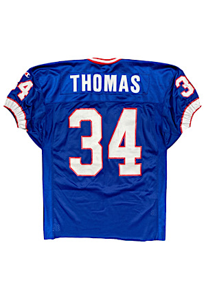 1994 Thurman Thomas Buffalo Bills Game-Used & Signed Jersey