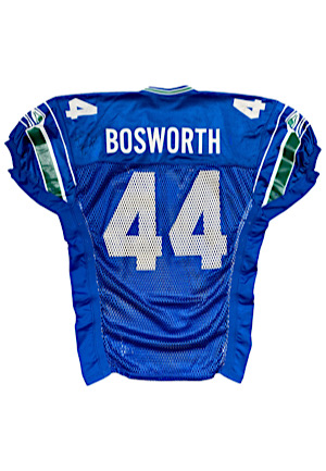 1987 Brian Bosworth Seattle Seahawks Game-Used & Signed Jersey (Seahawks LOA)
