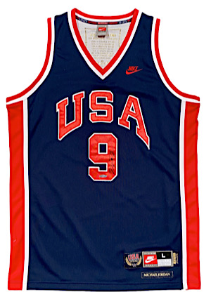 1984 Michael Jordan USA Olympic Basketball Autographed Jersey (UDA)