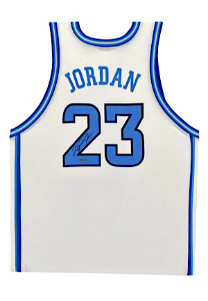 Michael Jordan North Carolina Tar Heels Autographed Jersey (UDA)