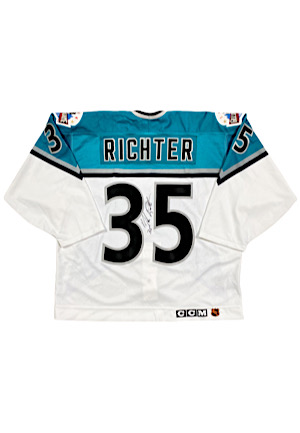 1994 Mike Richter NHL All-Star Game-Used & Signed Jersey (UDA)