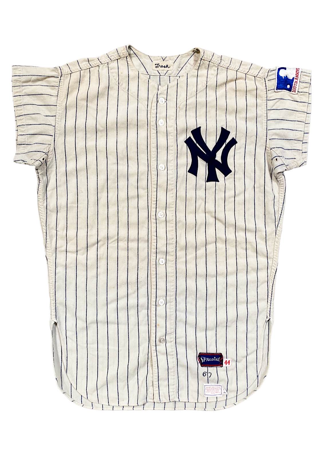 Troy, NY Baseball Tee (Yankees Style) — Troy Cloth & Paper