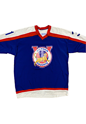 Circa 1980 Grant Fuhr Victoria Cougars WHL Game-Used Jersey