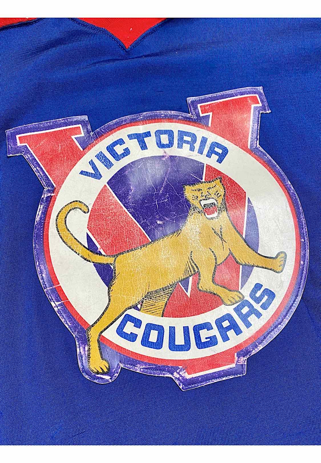 Lot Detail - Circa 1980 Grant Fuhr Victoria Cougars WHL Game-Used Jersey