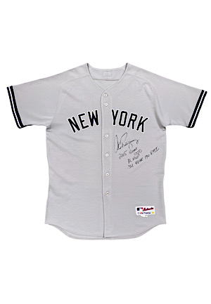 2005 Alex Rodriguez NY Yankees Game-Used & Signed 8 Home Run Road Jersey (Photo-Matched • Full JSA •  A-Rod LOA • Record Breaking MVP Season • Steiner)