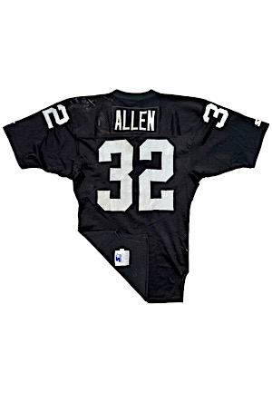 1992 Marcus Allen Los Angeles Raiders Game-Used Jersey (Photo-Matched To Multiple Games • Team Repairs)