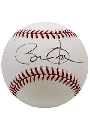 Barack Obama Single-Signed OML Presidential Baseball (White House Employee LOA)