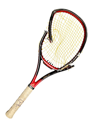 2003 Anna Kournikova Match-Used & Signed Tennis Racket (Net Pro LOA)