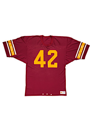 Late 1970s Ronnie Lott USC Trojans Game-Used & Signed Jersey (Photo-Matched • Repair)