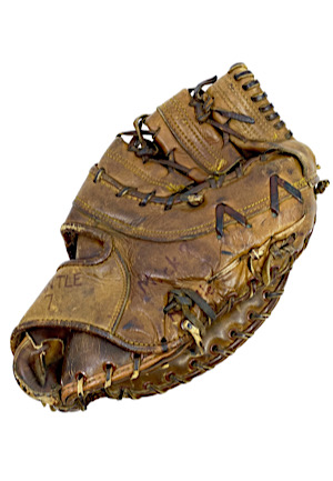 Circa 1967 Mickey Mantle NY Yankees Game-Used First Baseman Glove (PSA/DNA)