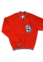 1980s Ozzie Smith St. Louis Cardinals Player Worn & Signed Warm-Up Jacket
