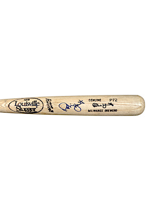 Circa 1992 Robin Yount Milwaukee Brewers Game-Used & Signed Bat (PSA/DNA GU 9)