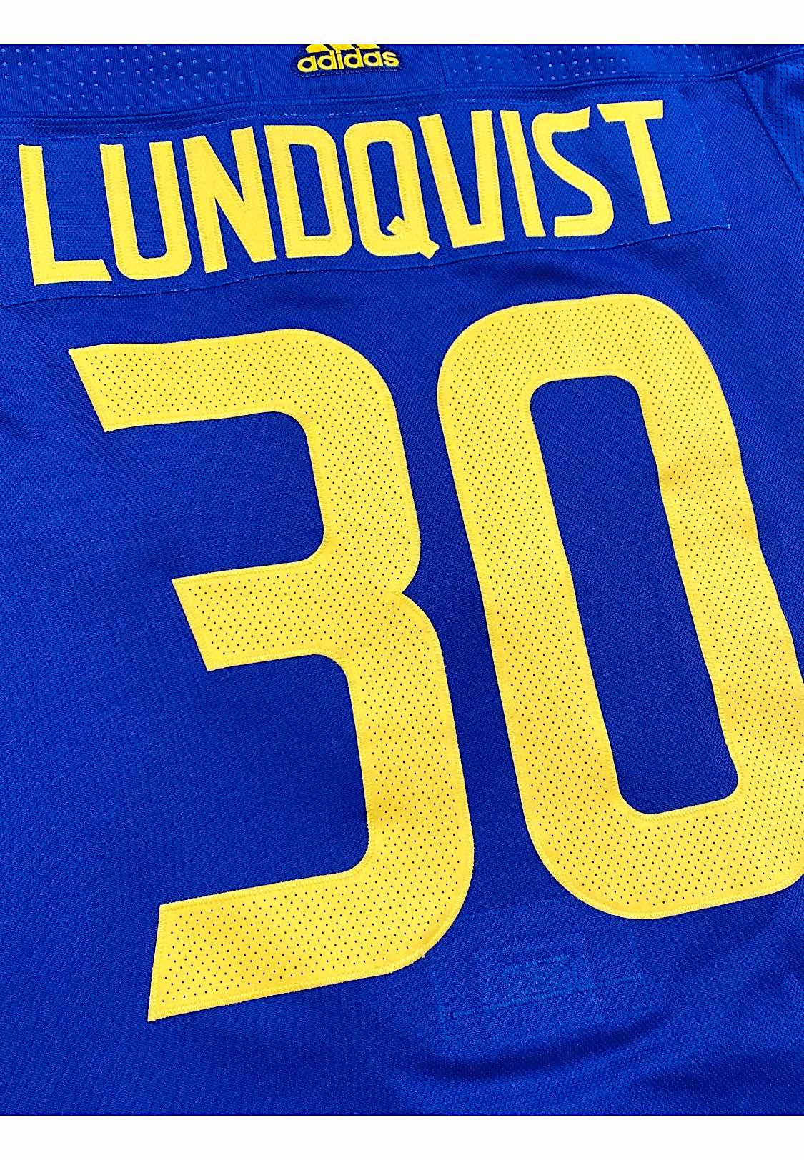 Lot Detail - 2016 Henrik Lundqvist Team Sweden World Cup Of Hockey