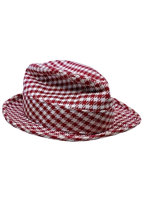 Paul "Bear" Bryants Owned & Coaches-Worn Iconic Houndstooth Hat