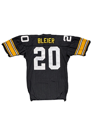 1979 Rocky Bleier Pittsburgh Steelers Game-Used & Signed Jersey (Pounded With Repairs • Rare)
