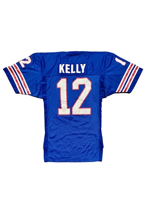 1994 Jim Kelly Buffalo Bills Game-Used Throwback Jersey