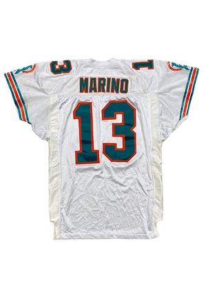 1994 Dan Marino Miami Dolphins Game-Used Jersey (Gifted From Marino To Neil ODonnell • Customized Throwing Arm)