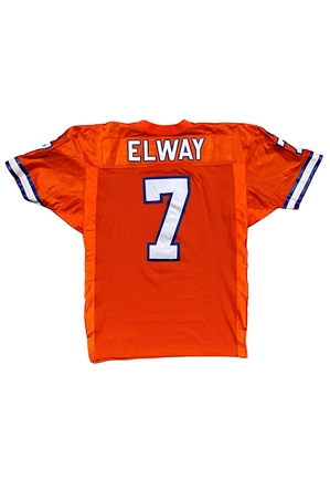 1996 John Elway Denver Broncos Game-Used Jersey