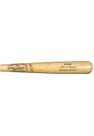Circa 1974 Hank Aaron Atlanta Braves Game-Used Bat (PSA/DNA)