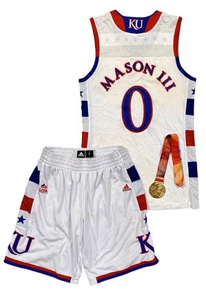 2015 Frank Mason III Team USA Summer Universiade FISU Gold Medal & Game-Used Uniform (3)