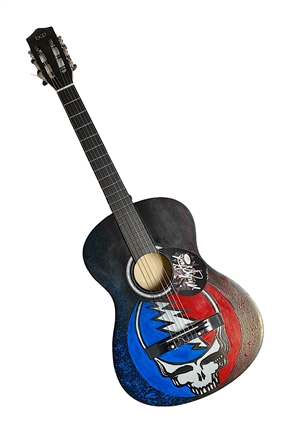 Mickey Hart "The Grateful Dead" Signed Custom Pickguard Guitar (JSA COA)