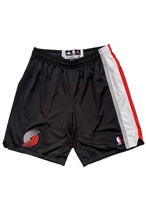 2012-13 Damian Lillard Portland Trail Blazers Game-Used Shorts