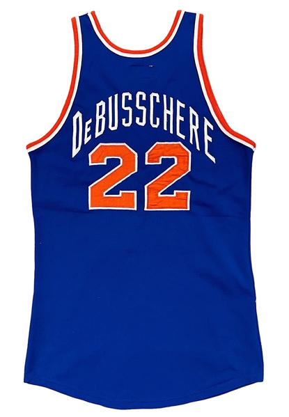Circa 1973 Dave DeBusschere NY Knicks Game-Used Jersey (Rare)