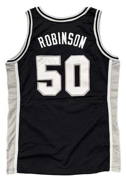 1990-91 David Robinson San Antonio Spurs Game-Used Jersey (Rare 2nd Year • Outstanding Wear)