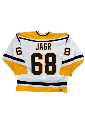 1999-00 Jaromir Jagr Pittsburgh Penguins Game-Used Jersey (Tomon LOA)