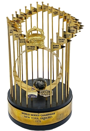 1978 NY Yankees World Series Trophy