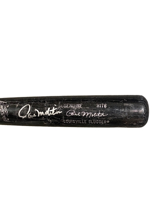 1987 Paul Molitor Milwaukee Brewers Game-Used & Autographed "Hit Streak" Bat (PSA/DNA • Pic From Signing • LOP • JSA)