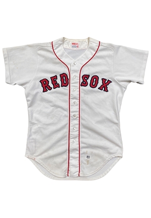 1983 Carl Yastrzemski Boston Red Sox Game-Used Home Jersey (Final Season)