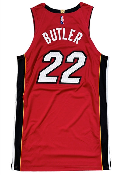 Lot Detail - 2021-22 Jimmy Butler Miami Heat Game-Used Jersey