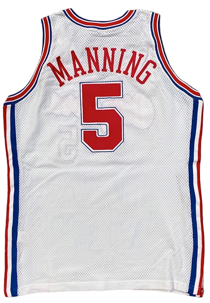 1990-91 Danny Manning LA Clippers Game-Used Jersey 