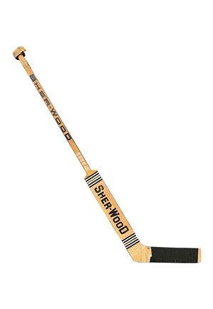 1972-73 Ken Dryden Montreal Canadiens NHL Playoffs Game-Used Goalie Stick (Stanley Cup & Vezina Trophy Winning Season)