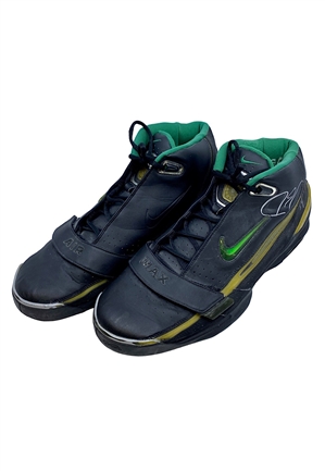 Circa 2005 Paul Pierce Boston Celtics Game-Used & Signed Sample Shoes