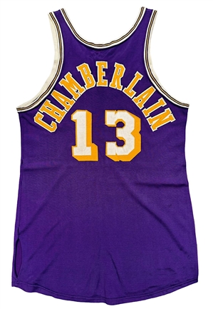 1968-69 Wilt Chamberlain LA Lakers Game-Used Jersey (Photo-Matched To Multiple Games Including a 60-Point Performance Vs. Oscar Robertson • Photo-Match.com & SIA)