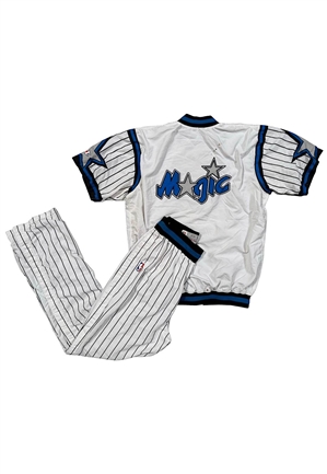 1995-96 Anfernee "Penny" Hardaway Orlando Magic Player-Worn Warmup Suit (2)(MeiGray Photo-Matched)