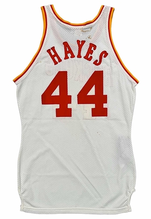Early 1980s Elvin Hayes Houston Rockets Game-Used Road Jersey (Equipment Manager Family LOA)