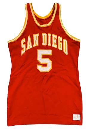 1973-74 Travis Grant ABA San Diego Conquistadors Game-Used Jersey (Rare)